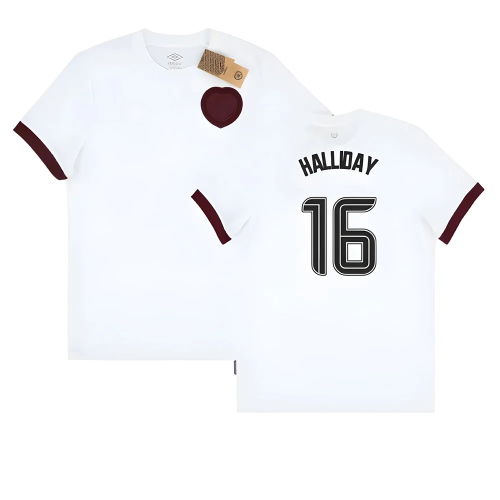 2023-24 Hearts 150th Anniversary Third Shirt (HALLIDAY 16)