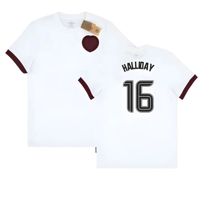 2023-24 Hearts 150th Anniversary Third Shirt (HALLIDAY 16)