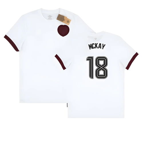 2023-24 Hearts 150th Anniversary Third Shirt (MCKAY 18)