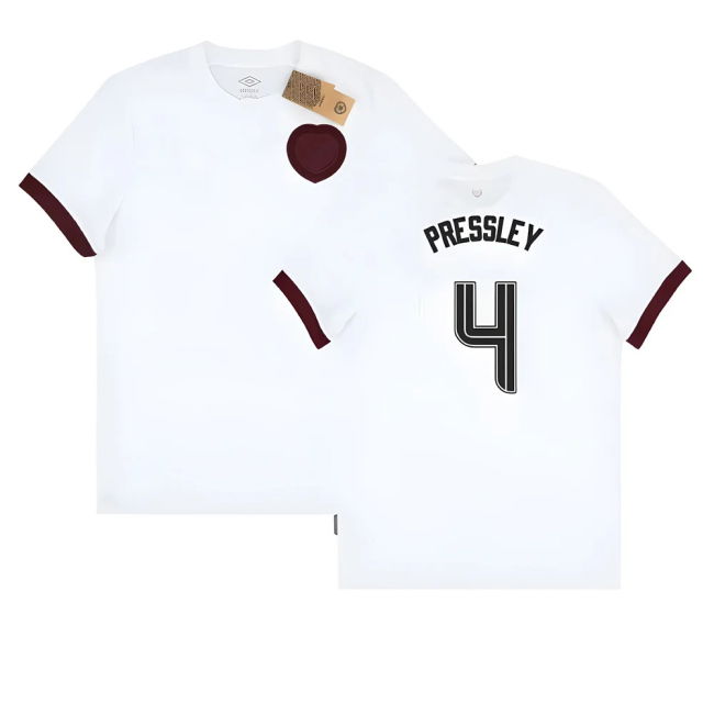 2023-24 Hearts 150th Anniversary Third Shirt (PRESSLEY 4)
