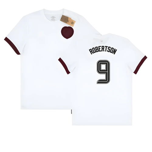 2023-24 Hearts 150th Anniversary Third Shirt (ROBERTSON 9)