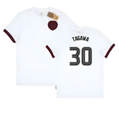 2023-24 Hearts 150th Anniversary Third Shirt (Tagawa 30)