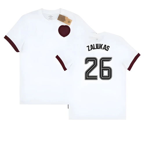 2023-24 Hearts 150th Anniversary Third Shirt (ZALIUKAS 26)