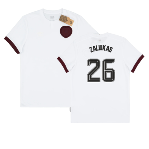 2023-24 Hearts 150th Anniversary Third Shirt (ZALIUKAS 26)
