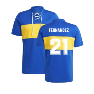 2023 Boca Juniors History Jersey (Fernandez 21)