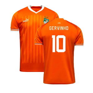 2023 Ivory Coast Home AFCON Winner Shirt (Gervinho 10)