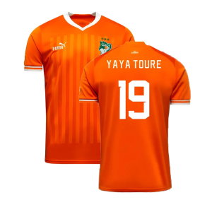 2023 Ivory Coast Home AFCON Winner Shirt (Yaya Toure 19)