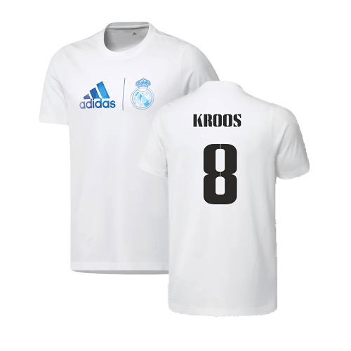 2023 Real Madrid Graphic Tee (White) (KROOS 8) 2023 Real Madrid Graphic Tee (White) (KROOS 8)