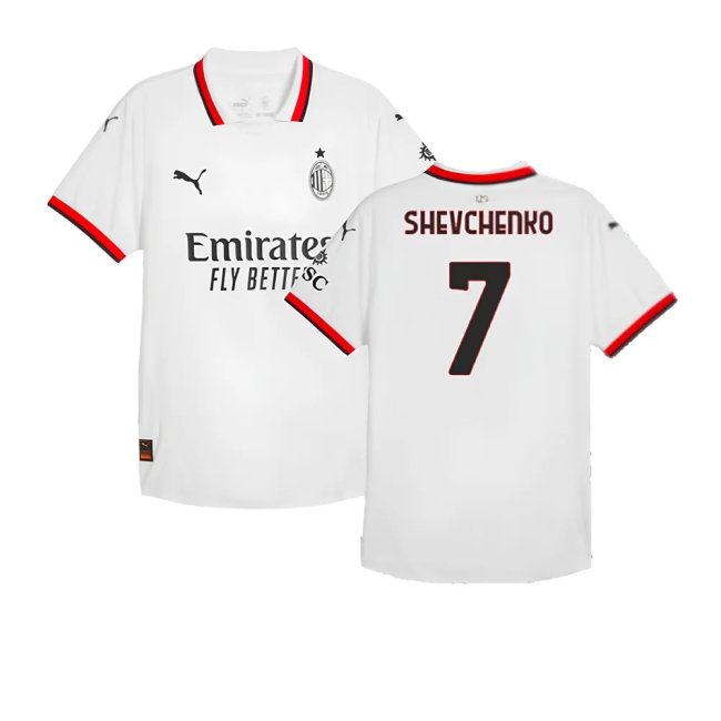 2024-2025 AC Milan Away Authentic Shirt (Shevchenko 7)
