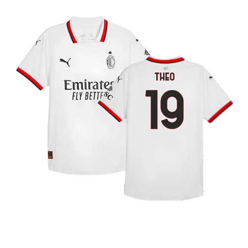 2024-2025 AC Milan Away Authentic Shirt (Theo 19)