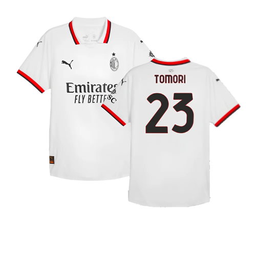 2024-2025 AC Milan Away Authentic Shirt (Tomori 23)