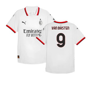 2024-2025 AC Milan Away Authentic Shirt (Van Basten 9)