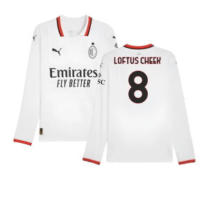 2024-2025 AC Milan Away Long Sleeve Shirt (Loftus Cheek 8)