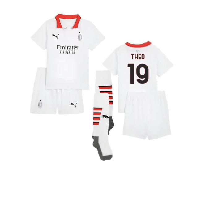 2024-2025 AC Milan Away Mini Kit (Theo 19)