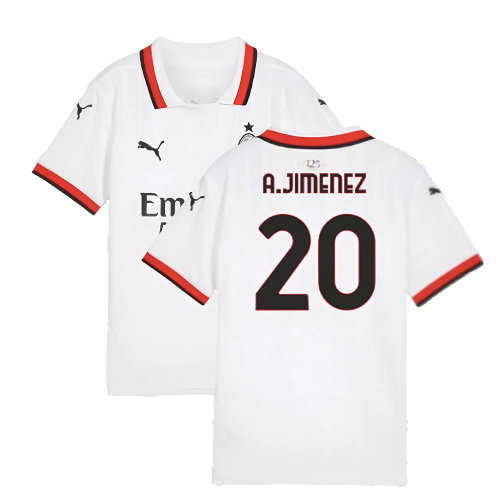 2024-2025 AC Milan Away Shirt (Kids) (A.Jimenez 20)