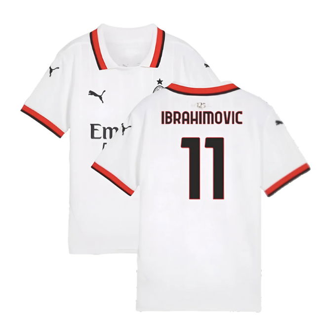 2024-2025 AC Milan Away Shirt (Kids) (Ibrahimovic 11)