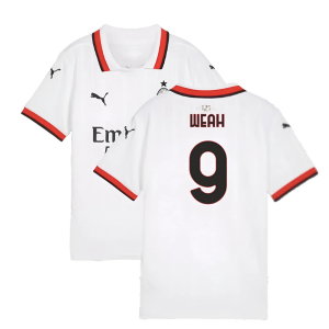 2024-2025 AC Milan Away Shirt (Kids) (Weah 9)