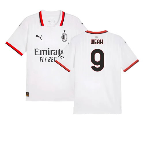2024-2025 AC Milan Away Shirt (Weah 9)