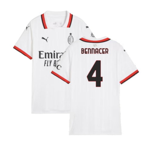 2024-2025 AC Milan Away Shirt (Womens) (Bennacer 4)
