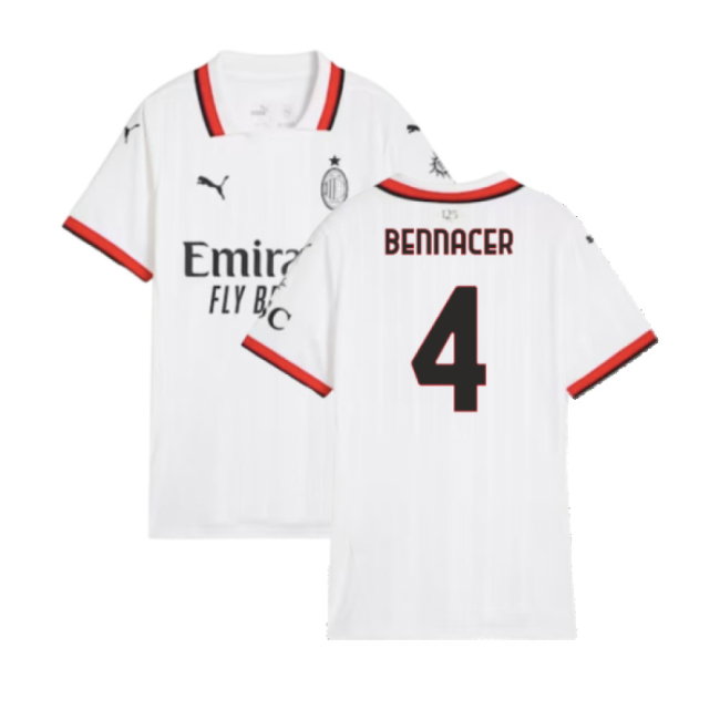 2024-2025 AC Milan Away Shirt (Womens) (Bennacer 4)