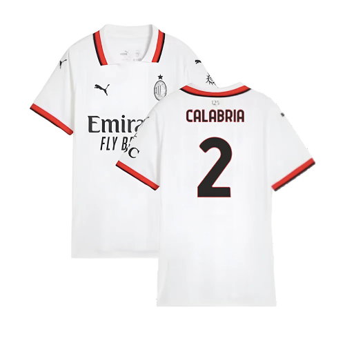 2024-2025 AC Milan Away Shirt (Womens) (Calabria 2)