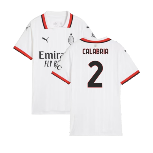 2024-2025 AC Milan Away Shirt (Womens) (Calabria 2)