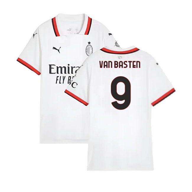 2024-2025 AC Milan Away Shirt (Womens) (Van Basten 9)