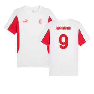 2024-2025 AC Milan FtblArchive Tee (White) (Abraham 9)