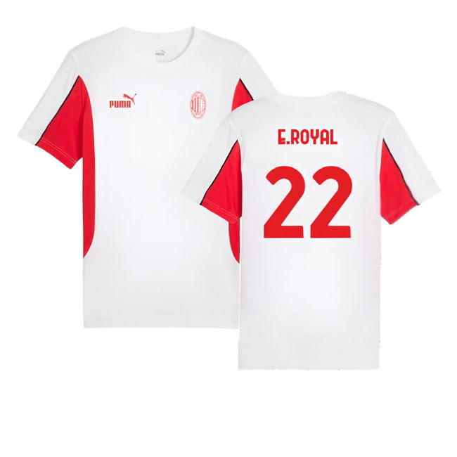 2024-2025 AC Milan FtblArchive Tee (White) (E.Royal 22)