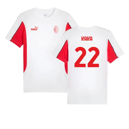 2024-2025 AC Milan FtblArchive Tee (White) (Kaka 22)
