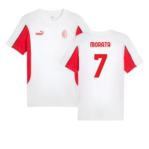 2024-2025 AC Milan FtblArchive Tee (White) (Morata 7)