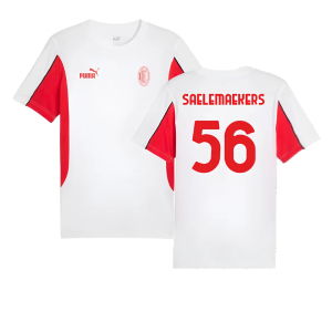 2024-2025 AC Milan FtblArchive Tee (White) (Saelemaekers 56)