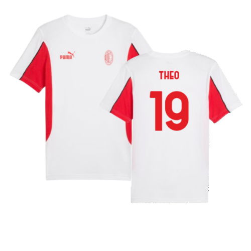 2024-2025 AC Milan FtblArchive Tee (White) (Theo 19)