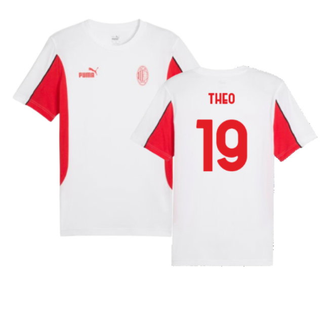 2024-2025 AC Milan FtblArchive Tee (White) (Theo 19)