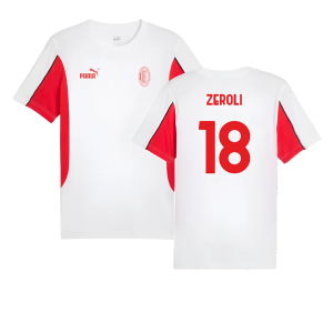 2024-2025 AC Milan FtblArchive Tee (White) (Zeroli 18)