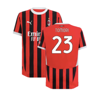 2024-2025 AC Milan Home Authentic Shirt (Tomori 23)