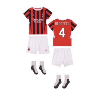 2024-2025 AC Milan Home Baby Kit (Bennacer 4)