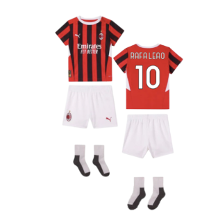 2024-2025 AC Milan Home Baby Kit (Rafa Leao 10)