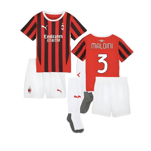 2024-2025 AC Milan Home Mini Kit (Maldini 3)