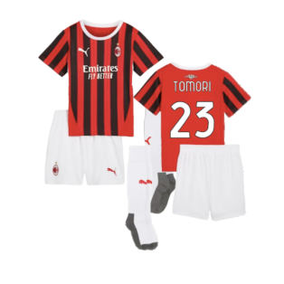 2024-2025 AC Milan Home Mini Kit (Tomori 23)
