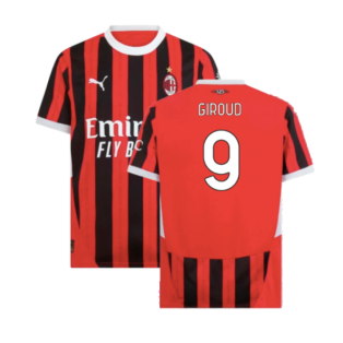 2024-2025 AC Milan Home Shirt (Giroud 9)