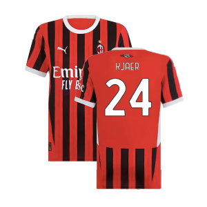 2024-2025 AC Milan Home Shirt (Womens) (Kjaer 24)
