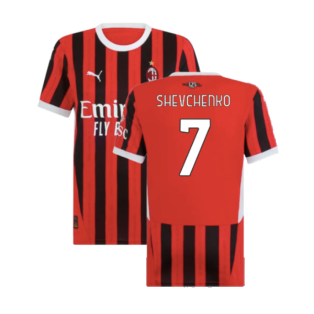 2024-2025 AC Milan Home Shirt (Womens) (Shevchenko 7)
