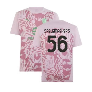 2024-2025 AC Milan Pre-Match Shirt (Grape) (Saelemaekers 56)