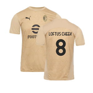 2024-2025 AC Milan Pre-Match Shirt (Putty) (Loftus Cheek 8)