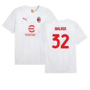 2024-2025 AC Milan Prematch SS Jersey (White) (Walker 32)