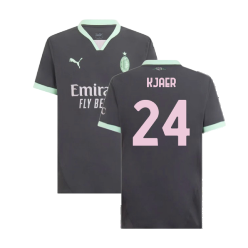 2024-2025 AC Milan Third Authentic Shirt (Kjaer 24)