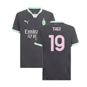2024-2025 AC Milan Third Authentic Shirt (Theo 19)