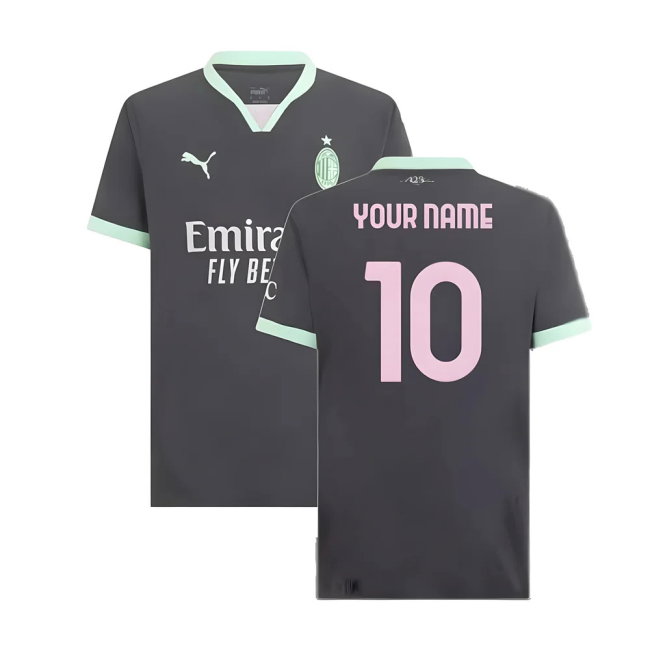 2024-2025 AC Milan Third Authentic Shirt (Your Name)
