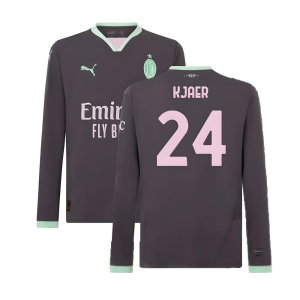 2024-2025 AC Milan Third Long Sleeve Shirt (Kjaer 24)